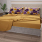 Lenzuola in Cotone, Completo Letto con Federe in Stampa Digitale Floreale 05-4