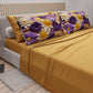 Lenzuola in Cotone, Completo Letto con Federe in Stampa Digitale Floreale 05-4
