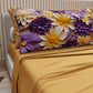 Lenzuola in Cotone, Completo Letto con Federe in Stampa Digitale Floreale 05-4