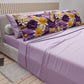 Lenzuola in Cotone, Completo Letto con Federe in Stampa Digitale Floreale 05-4