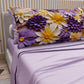 Lenzuola in Cotone, Completo Letto con Federe in Stampa Digitale Floreale 05-4