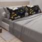 Lenzuola in Cotone, Completo Letto con Federe in Stampa Digitale Floreale 05-6
