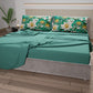 Lenzuola in Cotone, Completo Letto con Federe in Stampa Digitale Floreale 05-7
