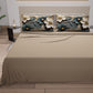 Lenzuola in Cotone, Completo Letto con Federe in Stampa Digitale Floreale 05-8