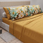 Lenzuola in Cotone, Completo Letto con Federe in Stampa Digitale Floreale 05-9