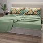 Lenzuola in Cotone, Completo Letto con Federe in Stampa Digitale Floreale 05-9