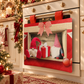Housse de four de Noël pour cuisine en impression numérique Lutin
