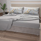 Lenzuola in Cotone, Completo Letto con Federe in Stampa Digitale Floreale 06-1