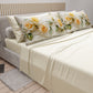 Lenzuola in Cotone, Completo Letto con Federe in Stampa Digitale Floreale 06-12