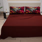 Lenzuola in Cotone, Completo Letto con Federe in Stampa Digitale Floreale 06-16