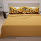 Lenzuola in Cotone, Completo Letto con Federe in Stampa Digitale Floreale 06-17