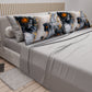 Lenzuola in Cotone, Completo Letto con Federe in Stampa Digitale Floreale 06-18