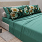 Lenzuola in Cotone, Completo Letto con Federe in Stampa Digitale Floreale 06-19
