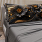 Lenzuola in Cotone, Completo Letto con Federe in Stampa Digitale Floreale 06-22