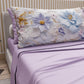 Lenzuola in Cotone, Completo Letto con Federe in Stampa Digitale Floreale 06-4
