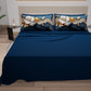 Lenzuola in Cotone, Completo Letto con Federe in Stampa Digitale Floreale 06-5