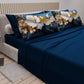 Lenzuola in Cotone, Completo Letto con Federe in Stampa Digitale Floreale 06-5