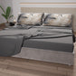 Lenzuola in Cotone, Completo Letto con Federe in Stampa Digitale Tropical 06-10