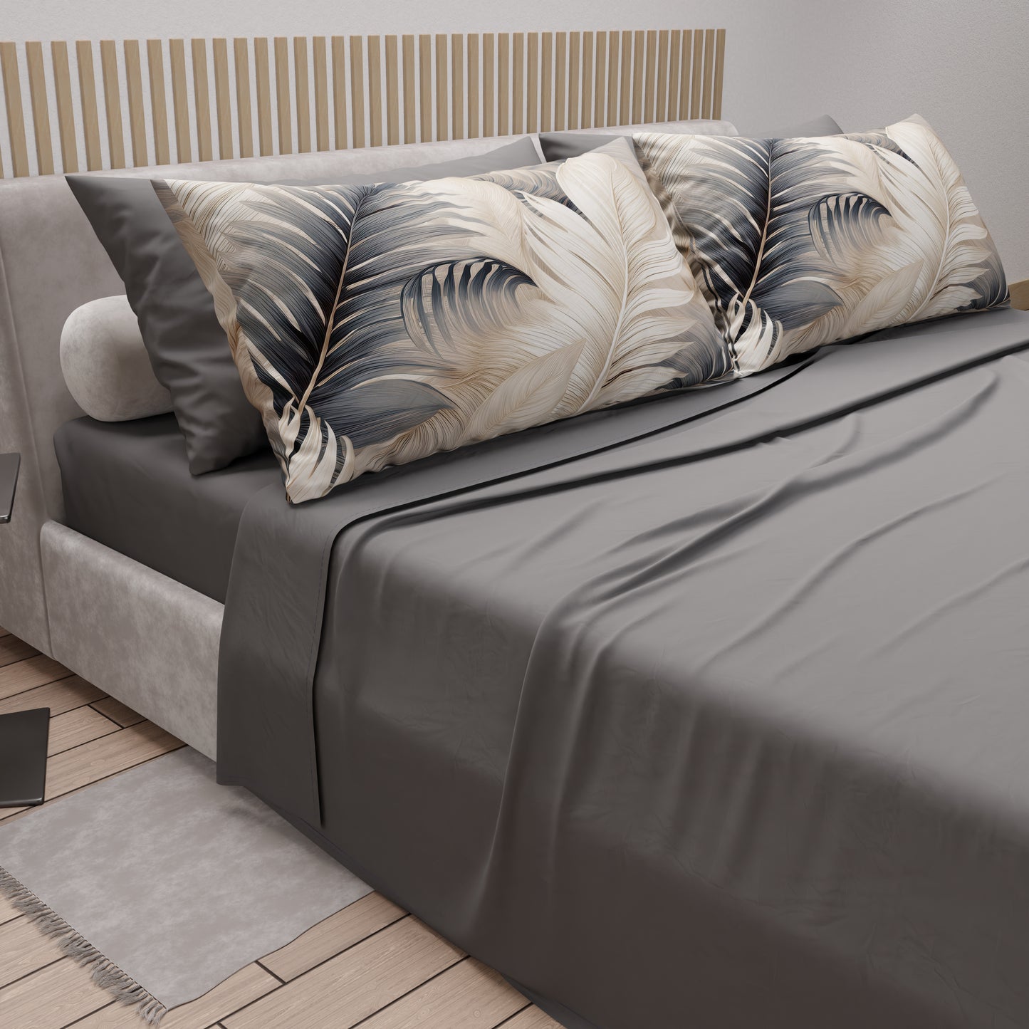 Lenzuola in Cotone, Completo Letto con Federe in Stampa Digitale Tropical 06-10
