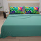 Lenzuola in Cotone, Completo Letto con Federe in Stampa Digitale Tropical 06-2