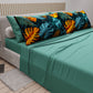 Lenzuola in Cotone, Completo Letto con Federe in Stampa Digitale Tropical 06-3