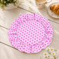 Tovagliette Americane Rotonde con Rouches Pois 10