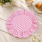 Tovagliette Americane Rotonde con Rouches Pois 11
