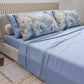 Lenzuola in Cotone, Completo Letto con Federe in Stampa Digitale Floreale F13
