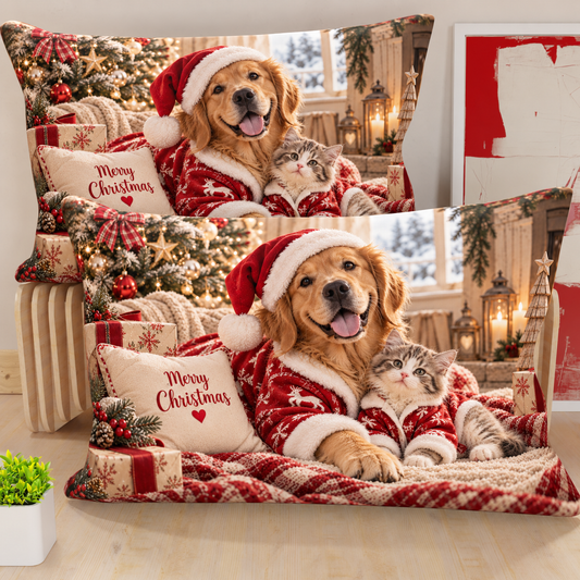 Federe, Federe Cuscini in Stampa Digitale, Xmas Friends