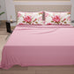 Lenzuola in Cotone, Completo Letto con Federe in Stampa Digitale Bouquet
