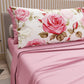 Lenzuola in Cotone, Completo Letto con Federe in Stampa Digitale Bouquet