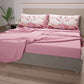 Lenzuola in Cotone, Completo Letto con Federe in Stampa Digitale Cigni Rosa