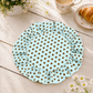 Tovagliette Americane Rotonde con Rouches Pois 14