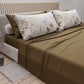 Lenzuola in Cotone, Completo Letto con Federe in Stampa Digitale Floreale F18