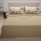Lenzuola in Cotone, Completo Letto con Federe in Stampa Digitale Vintage Flower