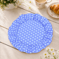 Tovagliette Americane Rotonde con Rouches Pois 17