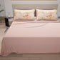 Lenzuola in Cotone, Completo Letto con Federe in Stampa Digitale Spring Cipria