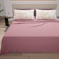 Draps en Coton, Parure de Lit avec Taies d'Oreiller en Impression Numérique Tropical Poudré-Or