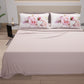 Draps en Coton, Parure de Lit avec Taies d'Oreiller en Impression Numérique Campagne Chic