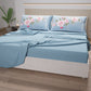 Lenzuola in Cotone, Completo Letto con Federe in Stampa Digitale Floreale 20-04