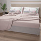 Draps en Coton, Parure de Lit avec Taies d'Oreiller en Impression Numérique Ville 01