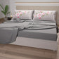 Lenzuola in Cotone, Completo Letto con Federe in Stampa Digitale Floreale 20-07