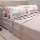 Draps en Coton, Parure de Lit avec Taies d'Oreiller en Impression Numérique Ville 01