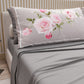 Lenzuola in Cotone, Completo Letto con Federe in Stampa Digitale Floreale 20-07