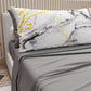 Lenzuola in Cotone, Completo Letto con Federe in Stampa Digitale Marble 06 Grigio Chiaro