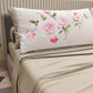 Lenzuola in Cotone, Completo Letto con Federe in Stampa Digitale Floreale 20-06