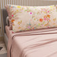 Lenzuola in Cotone, Completo Letto con Federe in Stampa Digitale Spring Cipria