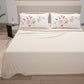 Lenzuola in Cotone, Completo Letto con Federe in Stampa Digitale Floreale 20-05