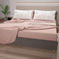 Cotton Sheets, Bed Set with Party Elephants Digital Print Pillowcases
