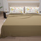 Draps en Coton, Parure de Lit avec Taies d'Oreiller en Impression Numérique Floral 06